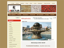 Tablet Screenshot of granity.rektur.pl